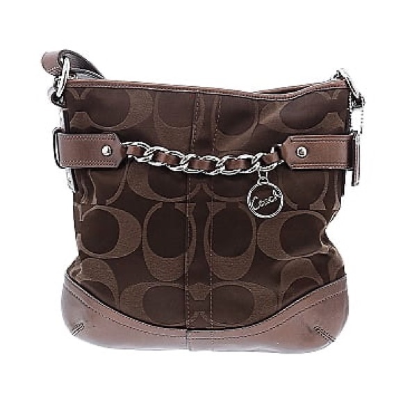 Coach Handbags - Y2K Coach Signature Chain Duffle Handbag